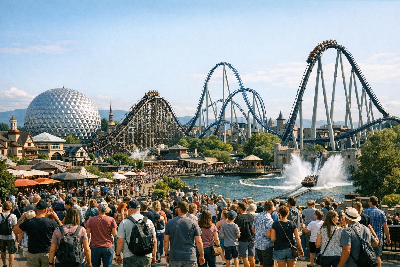découvrez mon aventure de 2 jours à europa park, où j'ai profité au maximum des attractions pour une expérience inoubliable.
