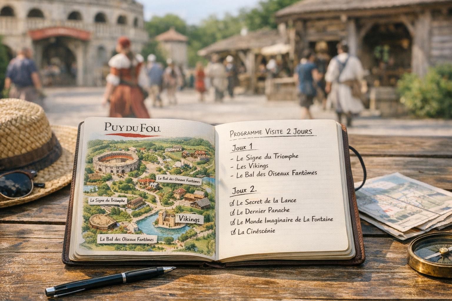 découvrez comment organiser votre visite au puy du fou en 2 jours pour profiter au maximum des spectacles et attractions incontournables.